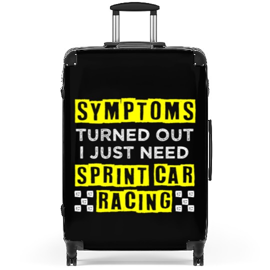 Sprint Car Racing, sprint car, dirt track racers Suitcases