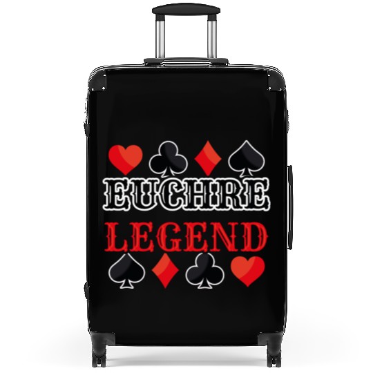 Euchre Legend Card Game Euchre Player Poker Euchre Suitcases