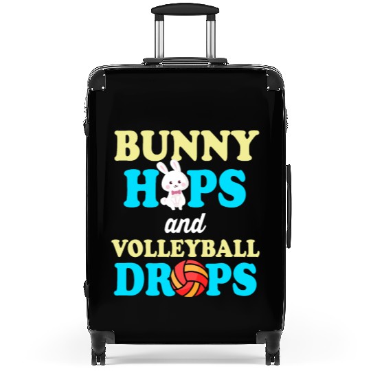 Easter Volleyball Bunny Holiday Rabbit Sport Suitcases