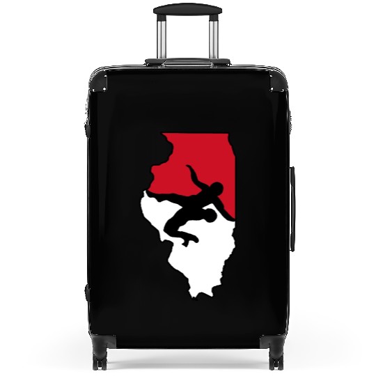 Illinois Wrestling Suitcases