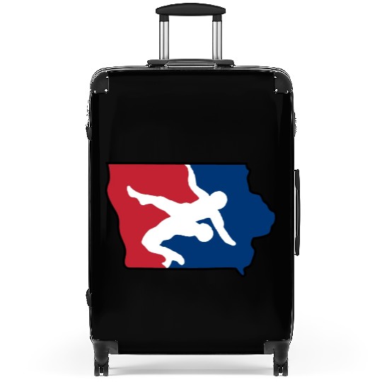 Iowa Wrestling Suitcases