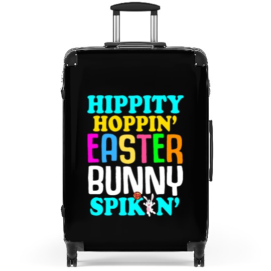 Easter Volleyball Bunny Holiday Rabbit Sport Suitcases