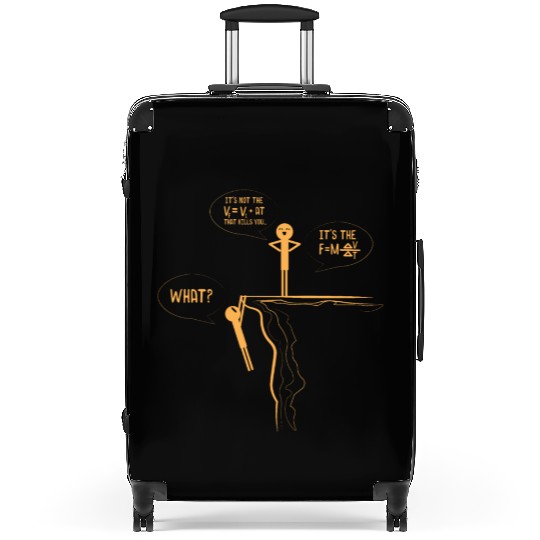 Physics Formula Scientist Physicist Teacher Suitcases
