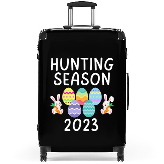 Hunting Season Egg Hunt Eggs Funny Easter Day 2023 Suitcases