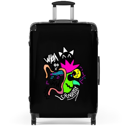 Whoa Street Bold Cool Design Suitcases