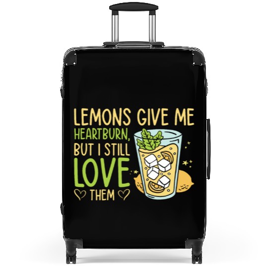 Lemon Fruit Lemonade Citrus Suitcases