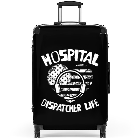 Dispatcher Us Flag Suitcases