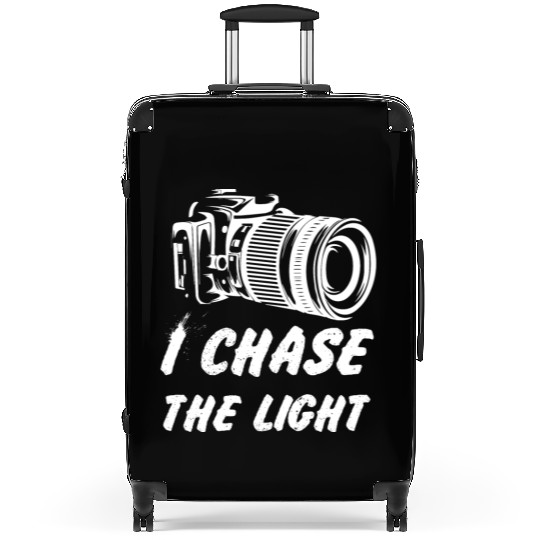 Funny Camera photography quote gift Suitcases