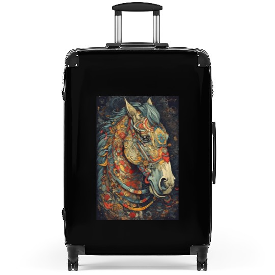 Cute Horse Suitcases
