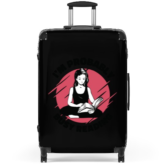 Busy Reading Book Lover Activity Book Literature Suitcases