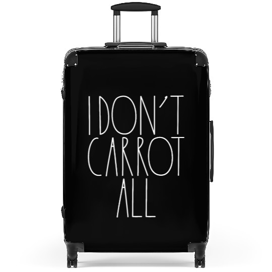 I Don't Carrot All White Rae Dunn Inspired Decor Suitcases
