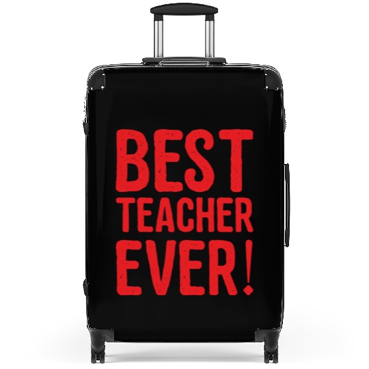 best teacher Suitcases
