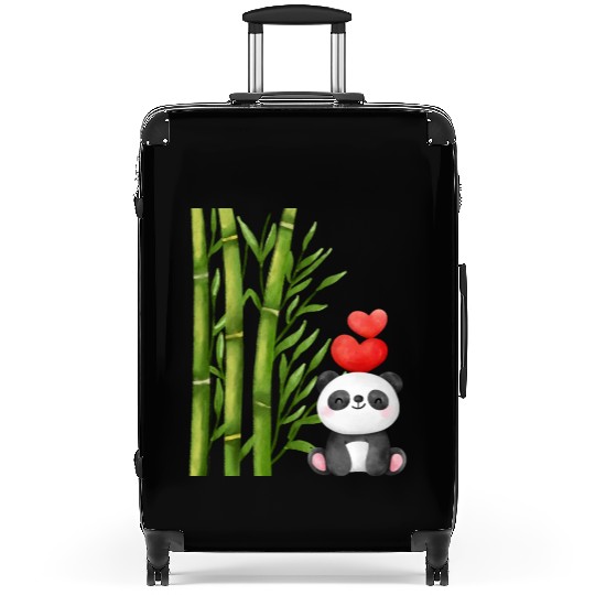Bamboo Panda Suitcases