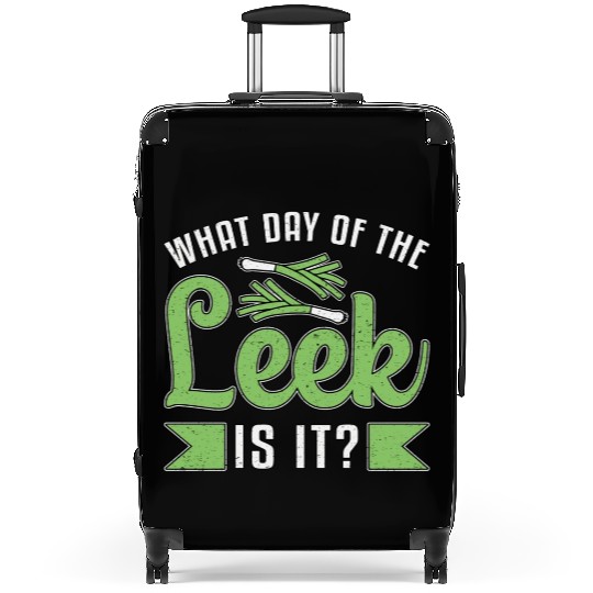 Gardening What Day Of The Leek Gardener Garden Suitcases
