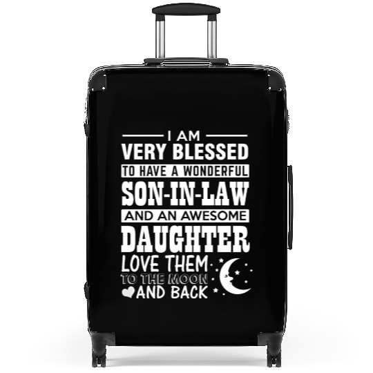 Son in law Daughter in law Suitcases