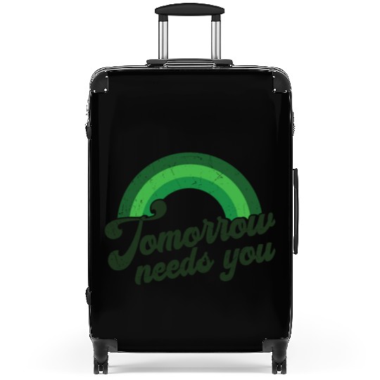 Rainbow Mental Health Tomorrow Needs You Suitcases