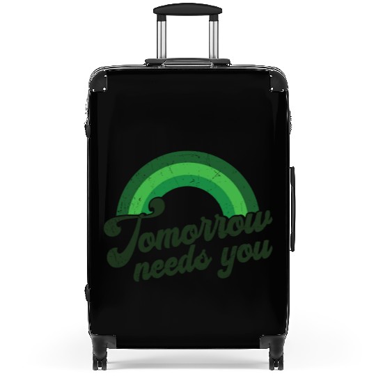 Rainbow Mental Health Tomorrow Needs You Suitcases