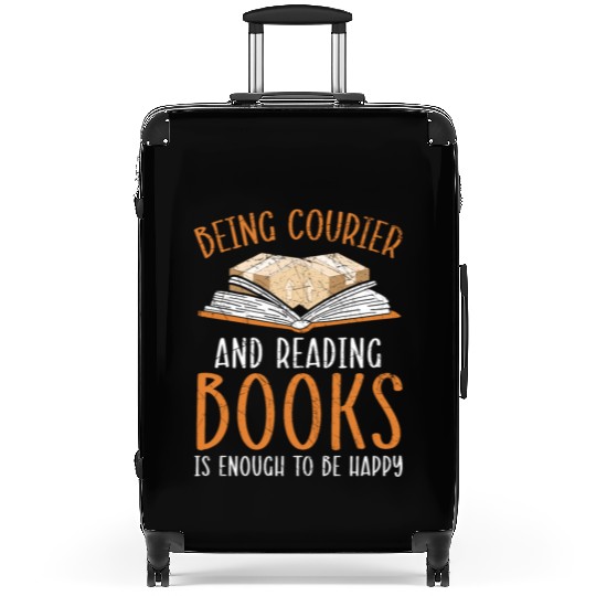 Postal Worker Mail Lady Delivery Book Lover Suitcases