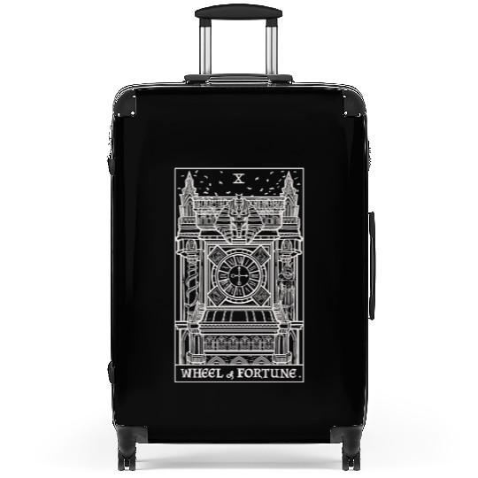 Wheel of Fortune Tarot Card Shadow Edition Suitcases
