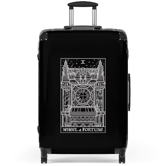 Wheel of Fortune Tarot Card Shadow Edition Suitcases