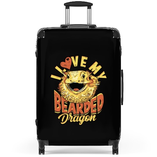 I Love My Bearded Dragon - Reptile Suitcases
