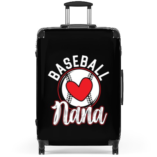 Baseball Nana Baseball Grandma Baseball Fan Suitcases