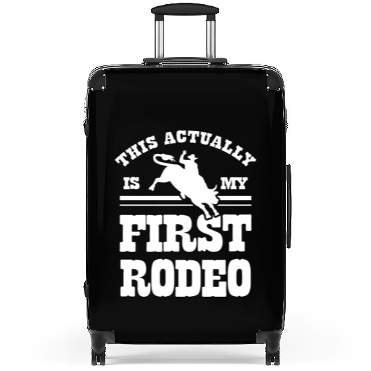 Bull Rider Bull Riding Western Rodeo Cowboy Lover Suitcases