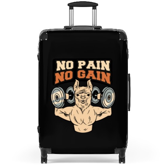 No Pain No Gain GYM Suitcases.