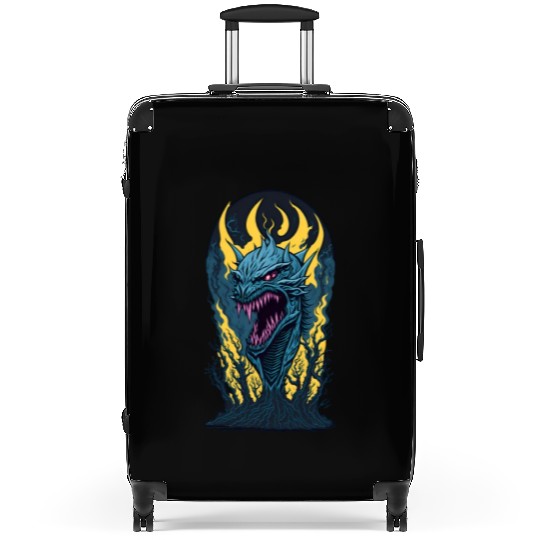 Vampire Dragon1 Suitcases