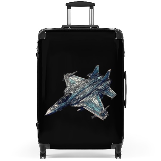 FIghter jet Suitcases