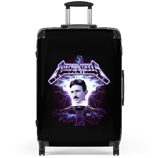 Nikola Tesla Heavy Metal Electricity by gnarly Suitcases