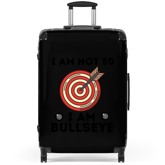 I Am Bullseye Suitcases