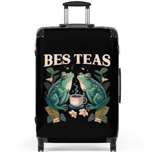 Cottagecore Mushroom Aesthetic Nature Conservation Suitcases