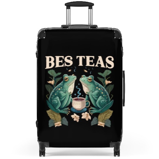 Cottagecore Mushroom Aesthetic Nature Conservation Suitcases