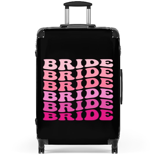 BRIDE,Bachelorette Party Suitcases,Girls Trip