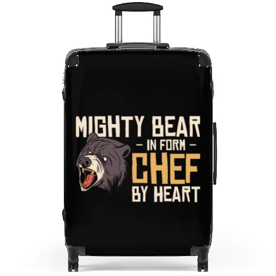 Chef Beast Animal Lover Bear Cooking Meals Suitcases