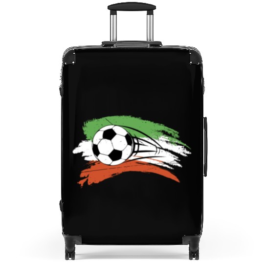 Ireland Irish Soccer Ball Flag Suitcases