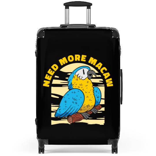 Macaw Parrot Lover Nature Zoo Animal Pet Suitcases