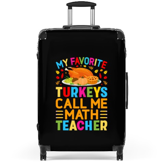 My Favorite Turkey Call Me Match Teacher Suitcases