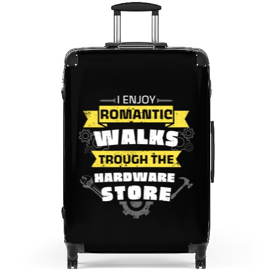 Handyman Hardware Store Walks Fun Wrench Suitcases