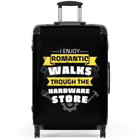 Handyman Hardware Store Walks Fun Wrench Suitcases