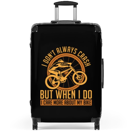 BMX Racing I Don't Always Crash Cycling BMX Rider Suitcases