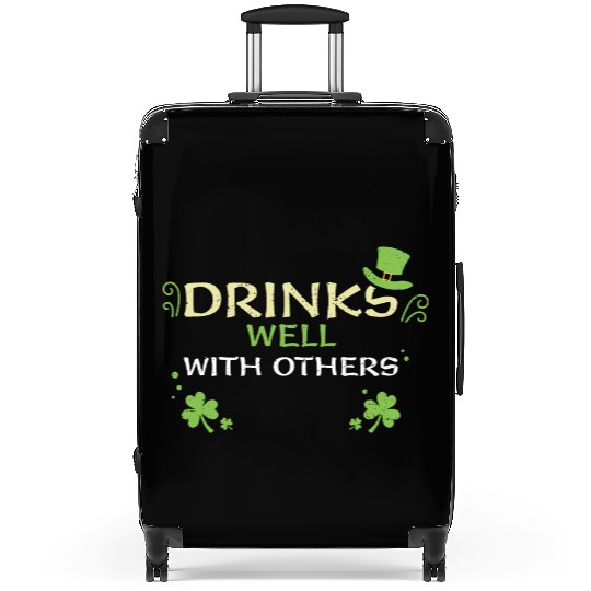 Drinks Well With Others Suitcases