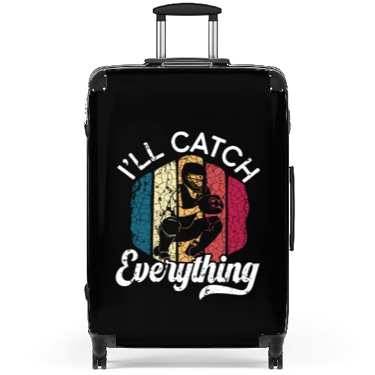Baseball Lover Baseball Player Baseball Catcher Suitcases