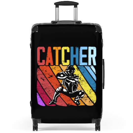 Baseball Lover Baseball Player Baseball Catcher Suitcases