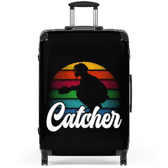Baseball Lover Baseball Player Baseball Catcher Suitcases