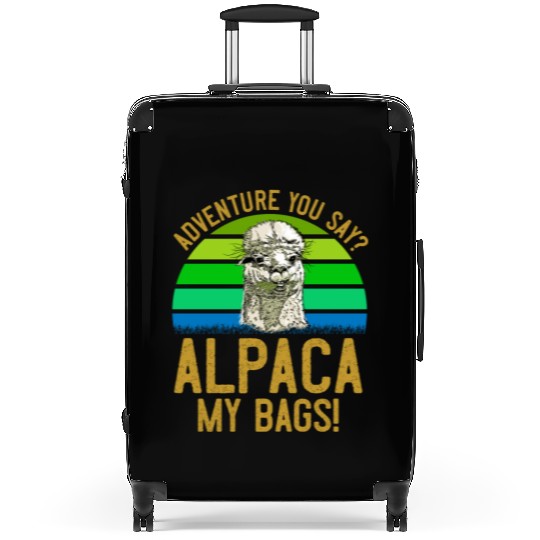Alpaca my Bags Mountaineer funny Hiking Suitcases