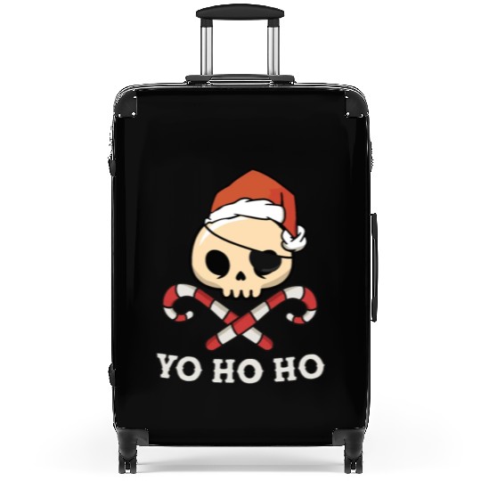 Santa Pirate Funny Christmas - Yo Ho Ho, Pirate Suitcases