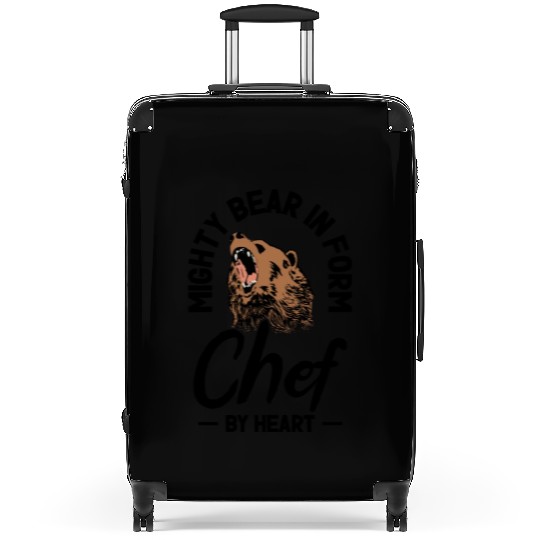 Chef Beast Animal Lover Bear Cooking Meals Suitcases