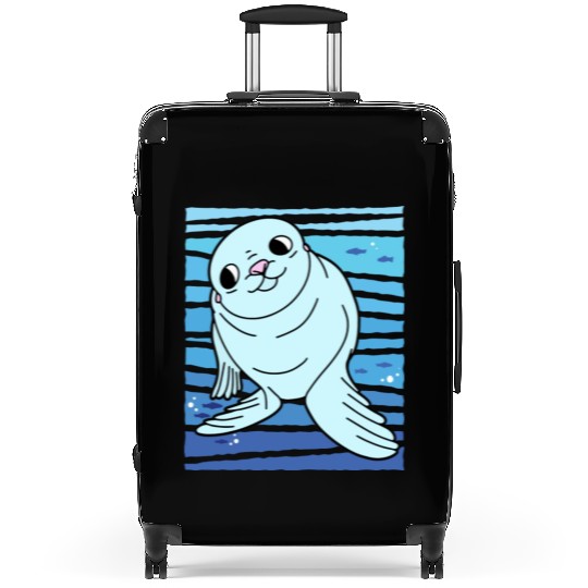 Cartoon Seals I Seal Lion I Kids Seal Suitcases